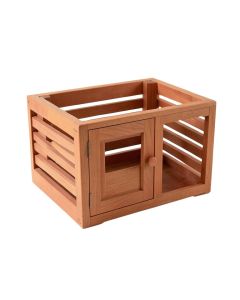 Heath Bluff Empty Furniture-Style Pet Crate - Terracotta