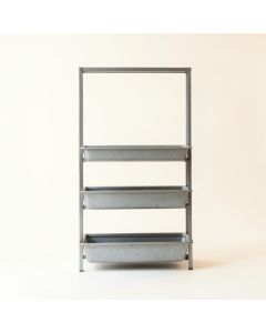 Lake Canyon Empty Vertical Garden Frame - Gray (synthetic illustration; no displayed measurements)