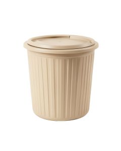 Reed Branch Closed Garden Compost Bin - Beige (synthetic illustration; no displayed measurements)