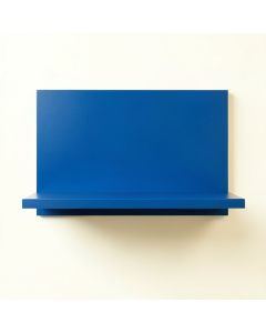 Olive Branch Wall-Mounted Shelf - Blue (synthetic illustration; no displayed measurements)