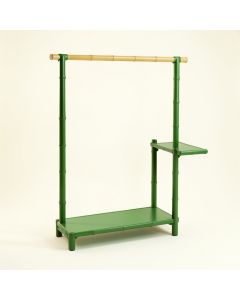 Dune Bridge Empty Garment Rack - Green (synthetic illustration; no displayed measurements)