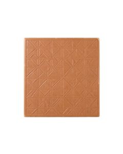 Clay Bend Uninstalled Square Decorative Tile - Terracotta