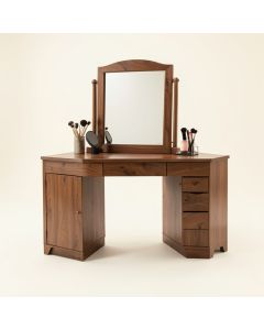 Cashlin Solid Wood Vanity (synthetic illustration; no displayed measurements)