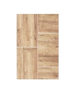 Woodwork 6 '' X 24 '' Porcelain Wood Look Wall & Floor Tile