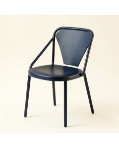 Vale Bridge Dining Chair - Navy (synthetic illustration; no displayed measurements)