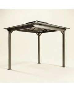 5 Ft. W X 2 Ft. D Aluminum Pergola (synthetic illustration; no displayed measurements)