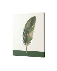 Feather Iv In Color Graphic Art On Wrapped Canvas (synthetic illustration; no displayed measurements)