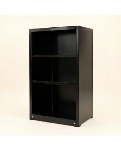 Steel Storage Cabinet 5 Shelf Metal Storage Cabinet With 4 Adjustable Shelves (synthetic illustration; no displayed measurements)