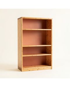 Summit Bluff Freestanding Bookcase - Terracotta (synthetic illustration; no displayed measurements)