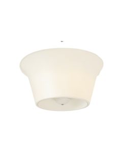 3 - Light 16.2 '' Unique/Statement Drum Semi Flush Mount