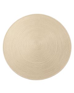 Stone Bluff Round Area Rug - Beige (synthetic illustration; no displayed measurements)