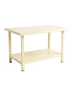 Cove Brook Empty Workshop Workbench - Cream