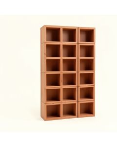 Dune Bridge Empty Vertical Garden Frame - Terracotta (synthetic illustration; no displayed measurements)