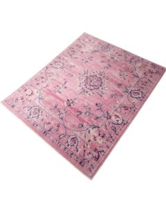 Ombre Ditsy Floral Pink/Purple Area Rug