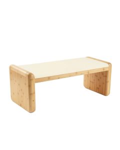 Moss Dale Indoor Bench - Cream (synthetic illustration; no displayed measurements)