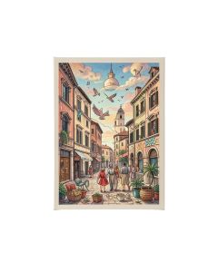 Dolce Vita Rome 3 Street Art Iv By Philippe Hugonnard - Wrapped Canvas Graphic Art Print