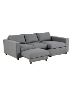 Sophy 98 '' Wide Linen Right Hand Facing Sofa & Chaise (synthetic illustration; no displayed measurements)