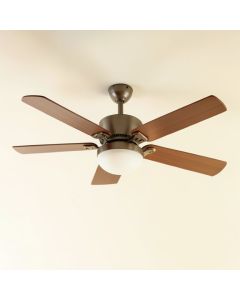 52 '' Garrett 5 - Blade Standard Ceiling Fan With Light Kit Included (synthetic illustration; no displayed measurements)