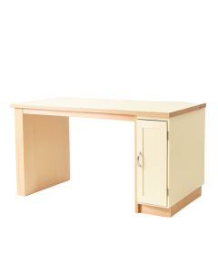 Fern Bluff Empty Workshop Workbench - Cream