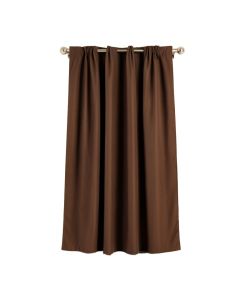 Marcos 100 % Cotton Solid Semi-Sheer Single Curtain Panel