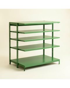 Ash Bridge Desktop Shelving Unit - Green (synthetic illustration; no displayed measurements)