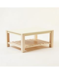 Pine Dell Coffee Table - Cream (synthetic illustration; no displayed measurements)