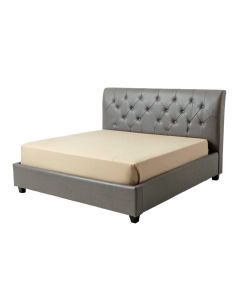 Akain Tufted Upholstered Low Profile Standard Bed (synthetic illustration; no displayed measurements)