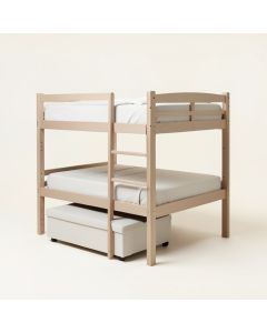 Gandhile Over Bunk Bed With Trundle (synthetic illustration; no displayed measurements)