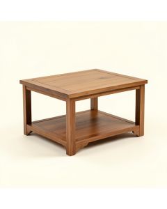 Odia Solid Wood Coffee Table With Storage (synthetic illustration; no displayed measurements)