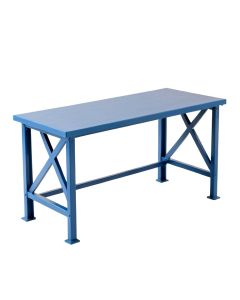 Meadow Brook Empty Workshop Workbench - Blue