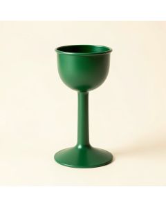 Meadow Crest Empty Candle Holder - Green (synthetic illustration; no displayed measurements)