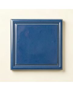 Flint Canyon Uninstalled Square Decorative Tile - Blue (synthetic illustration; no displayed measurements)