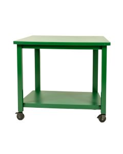 Wren Bridge Empty Rolling Workshop Cart - Green (synthetic illustration; no displayed measurements)