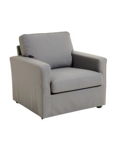 Stretch Block Box Cushion Loveseat Slipcover