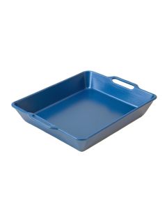Laurel Bend Serving Tray - Blue (synthetic illustration; no displayed measurements)
