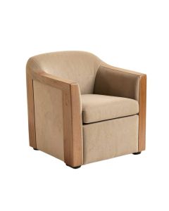 Ellen 30 '' Wide Polyester Barrel Chair