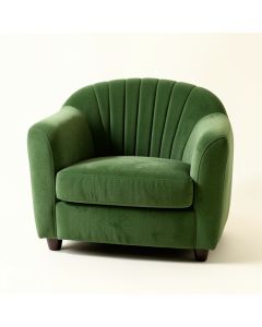Willow Falls Upholstered Armchair - Green (synthetic illustration; no displayed measurements)