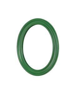 Stone Crest Framed Wall Mirror - Green