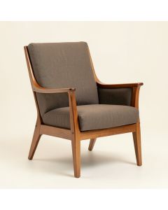Aurora 31 '' Wide Polyester Wingback Chair (synthetic illustration; no displayed measurements)