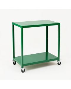 Oak Branch Empty Rolling Workshop Cart - Green (synthetic illustration; no displayed measurements)