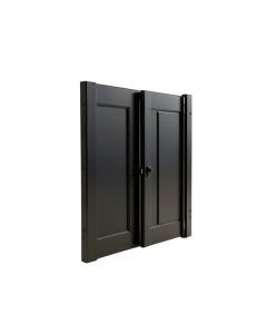 Super Mini Rhombic Shape Sliding Standard Double Barn Door Hardware Kit