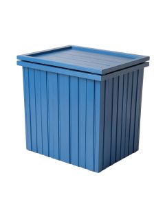 Bay Brook Closed Garden Compost Bin - Blue (synthetic illustration; no displayed measurements)
