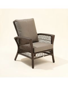 Briarwood Coil Spring High Back Patio Chair (synthetic illustration; no displayed measurements)