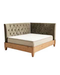Rita Tufted Upholstered Low Profile Standard Bed (synthetic illustration; no displayed measurements)