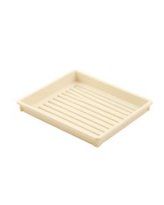 Elm Crossing Empty Under-Desk Cable Tray - Ivory