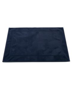 Brook Branch Bath Mat - Navy (synthetic illustration; no displayed measurements)