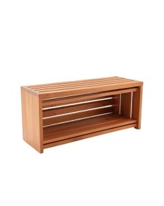 Olive Crossing Shoe Storage Bench - Terracotta (synthetic illustration; no displayed measurements)