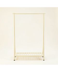 Field Branch Empty Garment Rack - Cream (synthetic illustration; no displayed measurements)