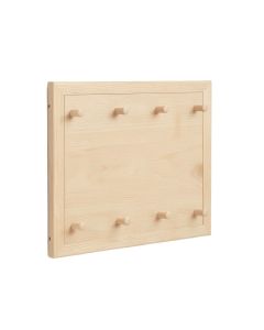 Fern Canyon Empty Wall-Mounted Tool Organizer Panel - Beige (synthetic illustration; no displayed measurements)