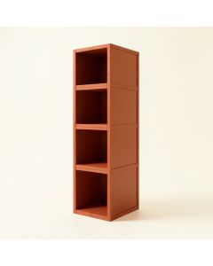 Moss Arc Narrow Cubby Tower (synthetic illustration; no displayed measurements)